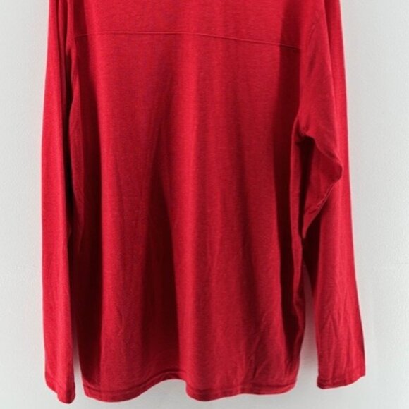 Champion L Nebraska Huskers 3/4 Zip Mock Neck Pullover Collegiate Athleisure - Picture 5 of 9